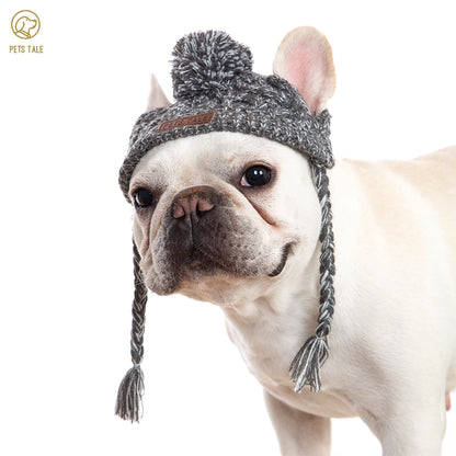 Cozy Paws Dog Knitted Winter Hat