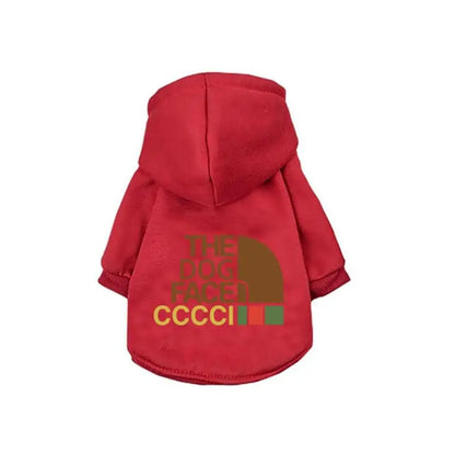 Pucci™ The Dog Face Winter Dog Hoodie - Luxury Warm Coat