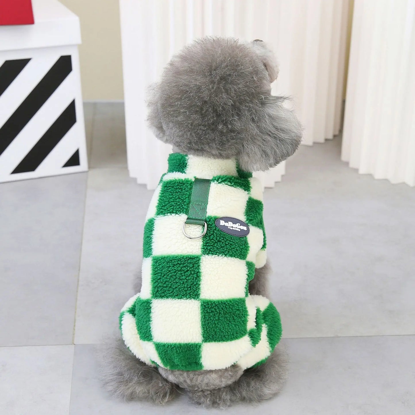 Cozy Puppy Fleece Dog Jumpsuit