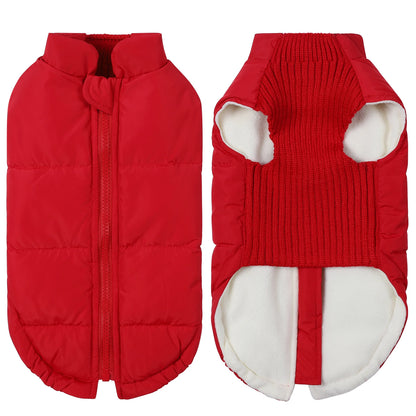 ChillShield™ Winter Dog Coat with Zipper - Windproof Jacket