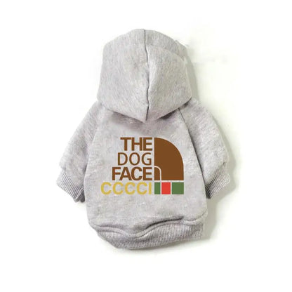 Pucci™ The Dog Face Winter Dog Hoodie - Luxury Warm Coat