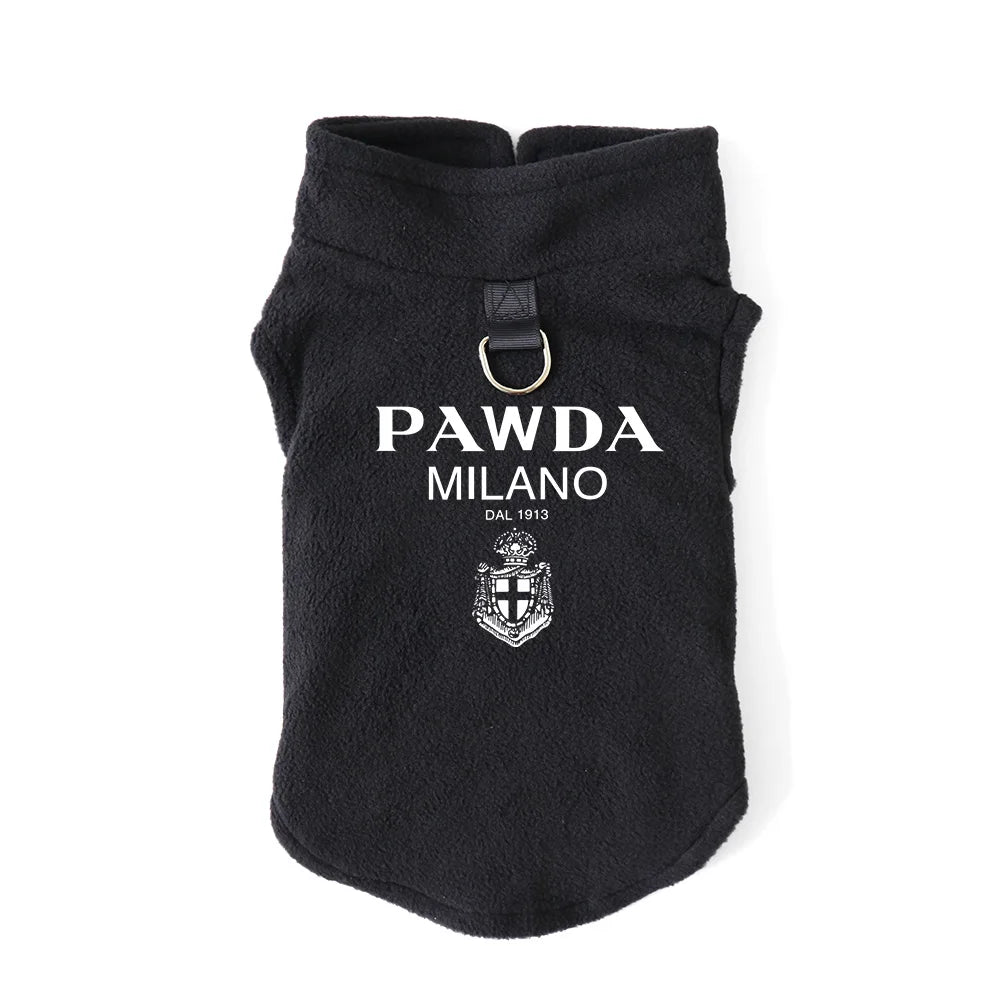 Pawda™ Polar Fleece Dog Sweatshirt - Iconic Tow-Buckle Dog Jacket