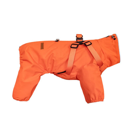 RainSafe™ Waterproof Dog Raincoat with Harness