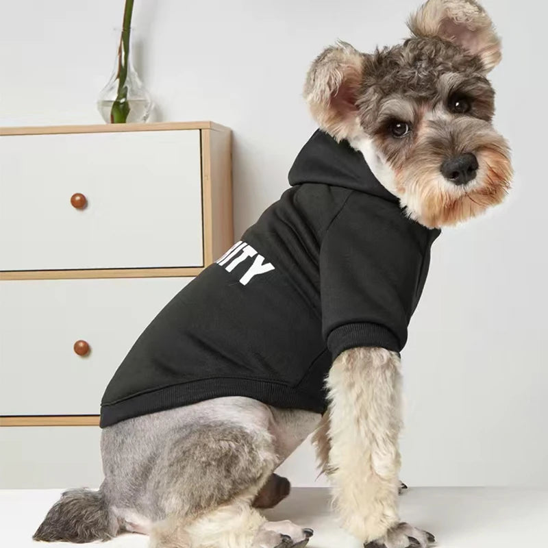 Fuzzy Paws Winter Dog Hoodie