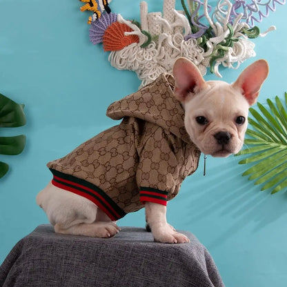 Poochi Luxury Winter Dog Jacket Hoodie