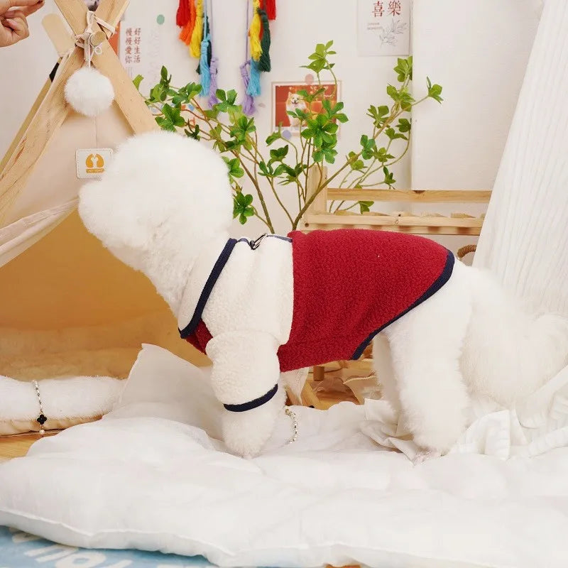 SnuggleFleece™ Dog Jacket - Cozy Fleece Coat