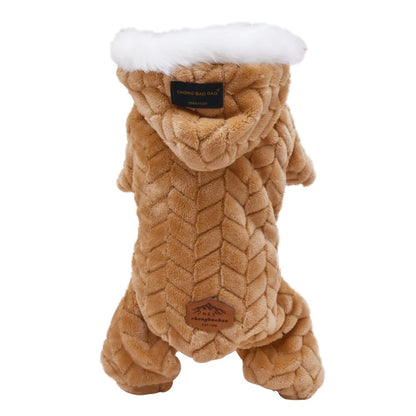UltraWarm™ Four-Legged Winter Dog Jumpsuit - Thick Dog Jacket