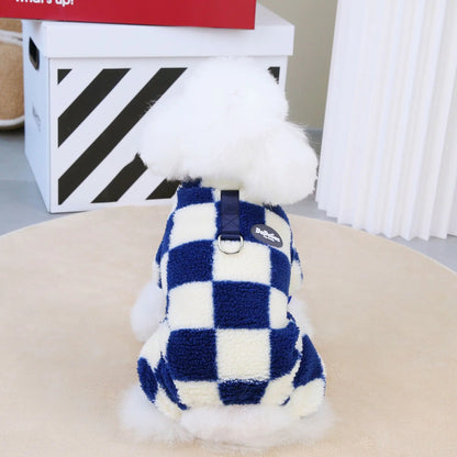 Cozy Puppy Fleece Dog Jumpsuit