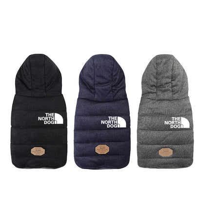 CozyHood™ Winter Dog Jacket - Soft, Thick Cotton Hooded Coat