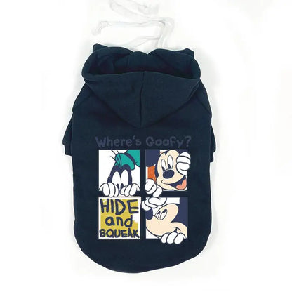 Mickey & Goofy Small Dog Hoodie