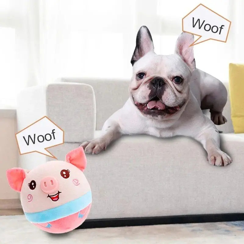 Purrfect Plush Interactive Self-Moving Electric DogToy