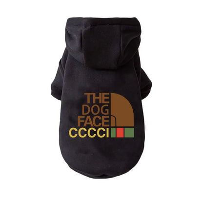Pucci™ The Dog Face Winter Dog Hoodie - Luxury Warm Coat