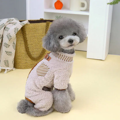 CozyPaws Warm Winter Dog Jumpsuit