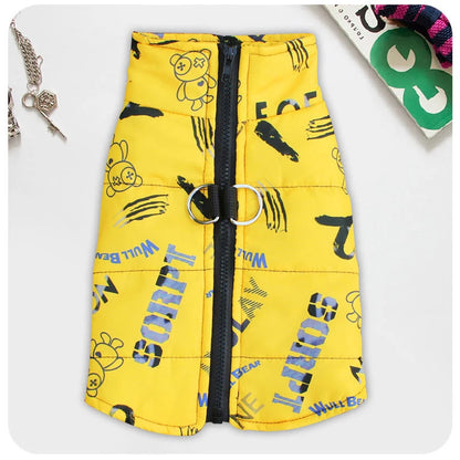 Colorful Waterproof Dog Jacket