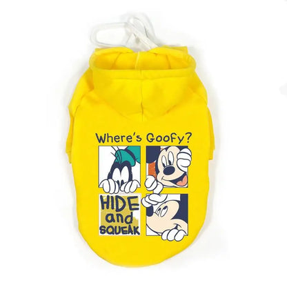 Mickey & Goofy Small Dog Hoodie