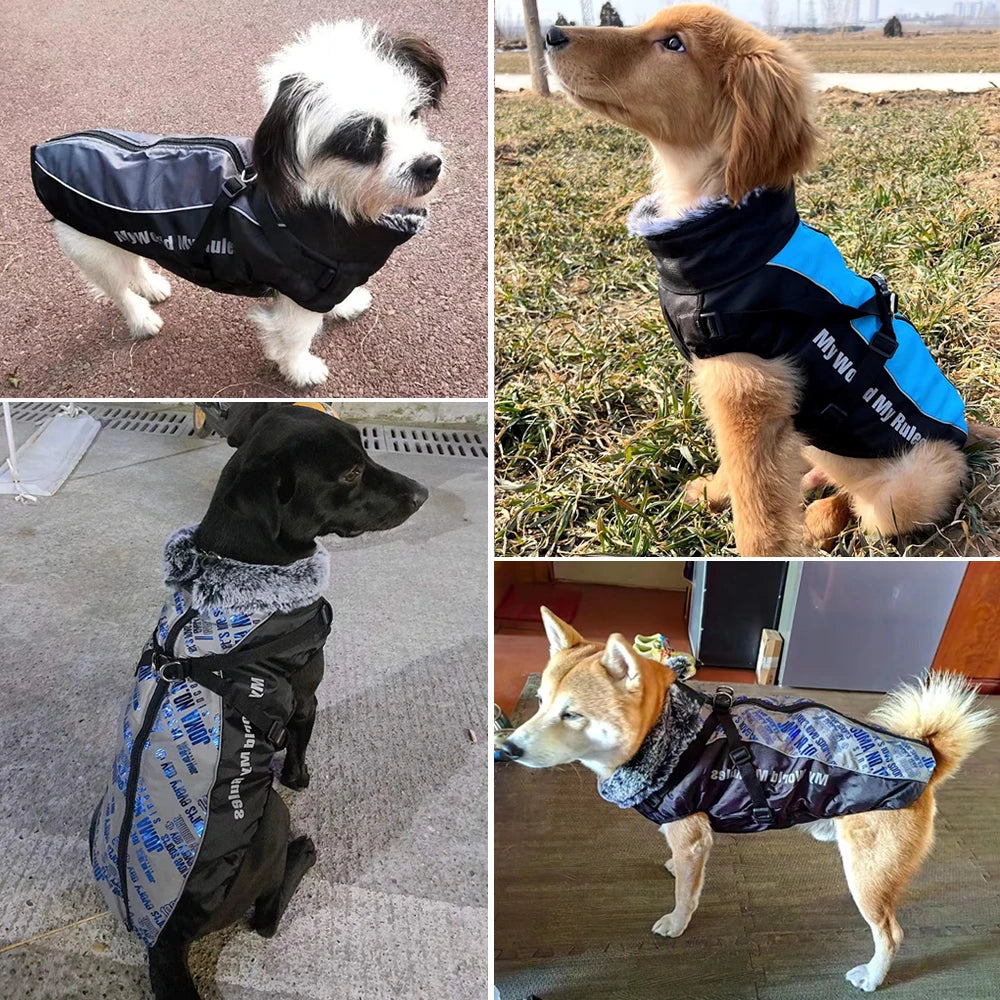 Reflective Waterproof Winter Dog Coat
