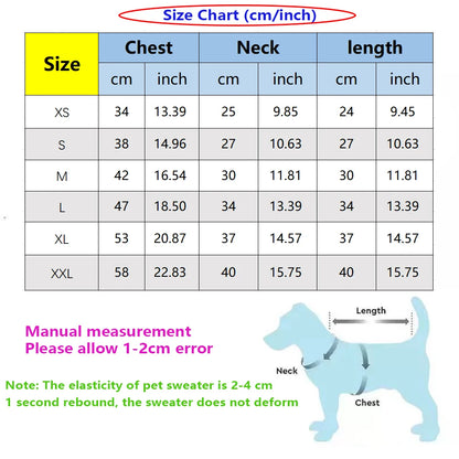 Bark & Glamor™ Luxury Dog Autumn & Winter Sweater