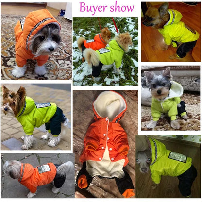 Shih Tzu Winter Dog Jumpsuit Deluxe