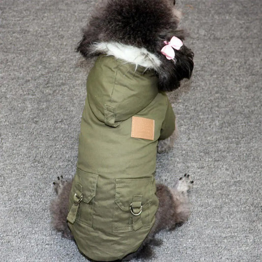 PawCoat Small Dog Weatherproof Winter Jacket
