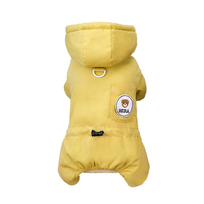 FurGuard™ Winter Dog Overalls - Weatherproof Cotton Dog Jumpsuit