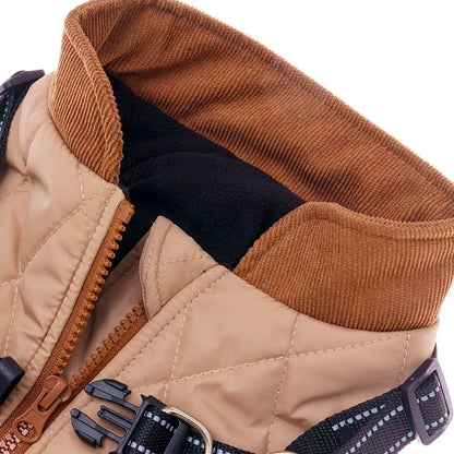Pawsome Waterproof Winter Dog Jacket with Pockets