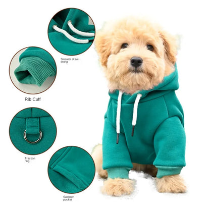 Warm Small Dog Hoodie