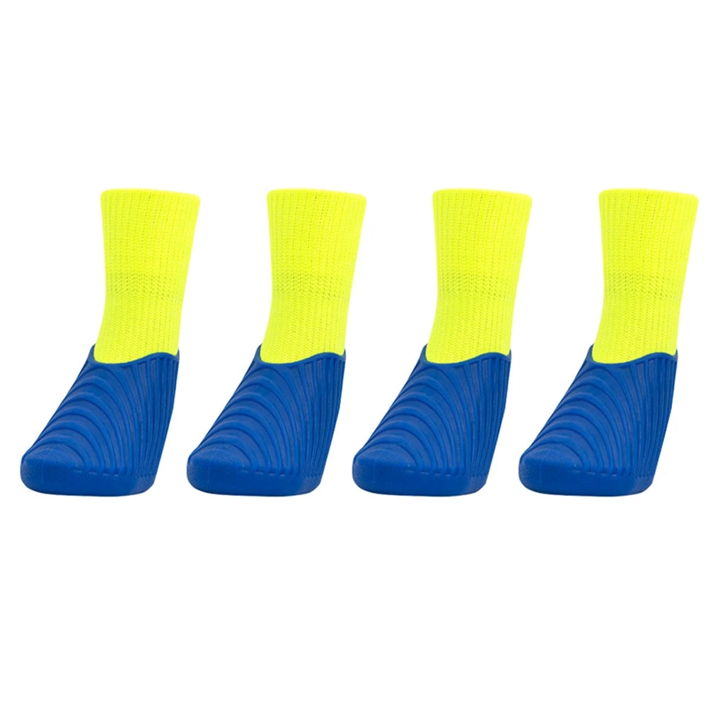 Rubber & Sock Waterproof Dog Boots