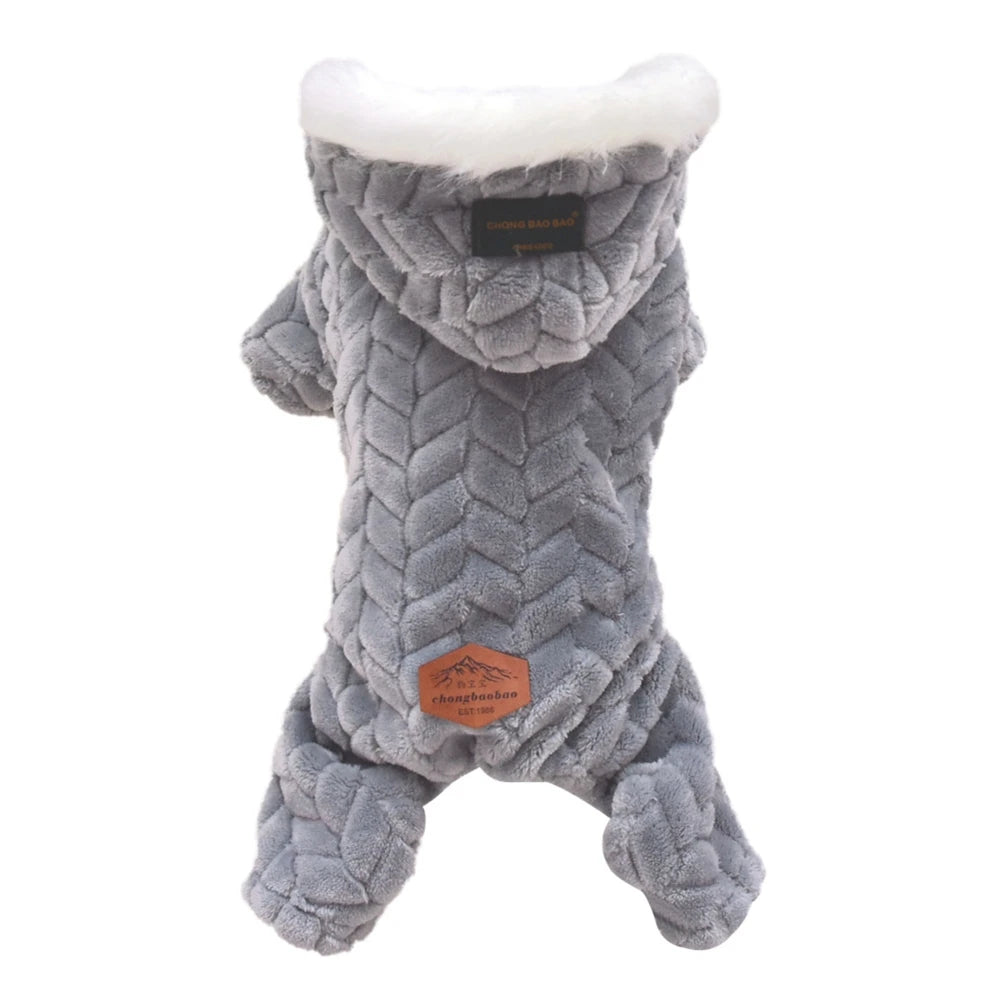 UltraWarm™ Four-Legged Winter Dog Jumpsuit - Thick Dog Jacket