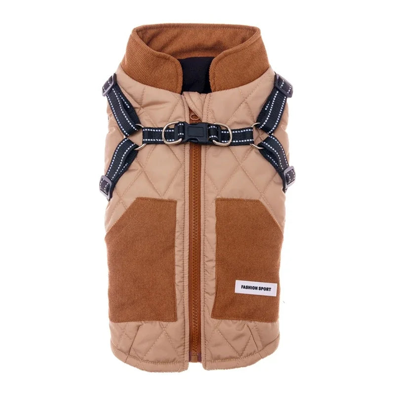 Pawsome Waterproof Winter Dog Jacket with Pockets