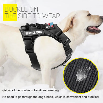Reflective No-Pull Dog Harness Set