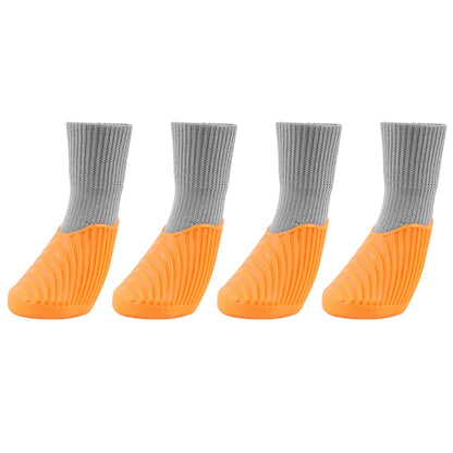 Rubber & Sock Waterproof Dog Boots