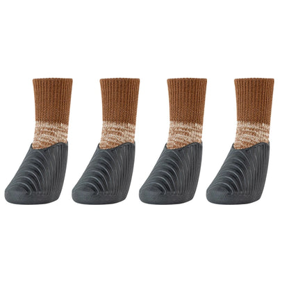 Rubber & Sock Waterproof Dog Boots