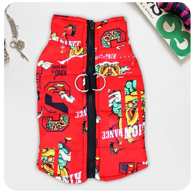 Colorful Waterproof Dog Jacket