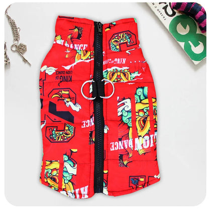 Colorful Waterproof Dog Jacket