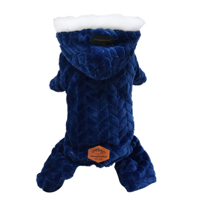 UltraWarm™ Four-Legged Winter Dog Jumpsuit - Thick Dog Jacket