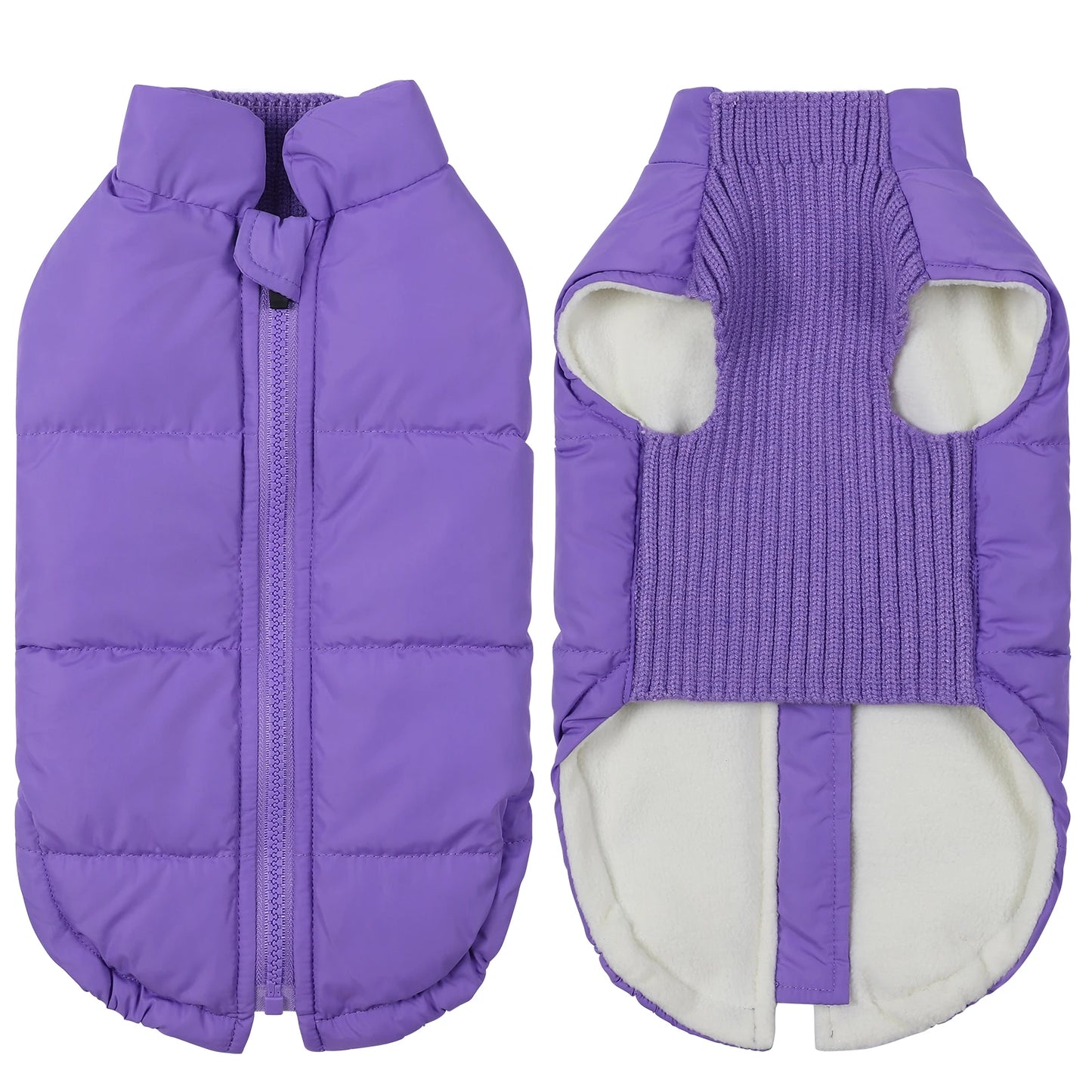 ChillShield™ Winter Dog Coat with Zipper - Windproof Jacket
