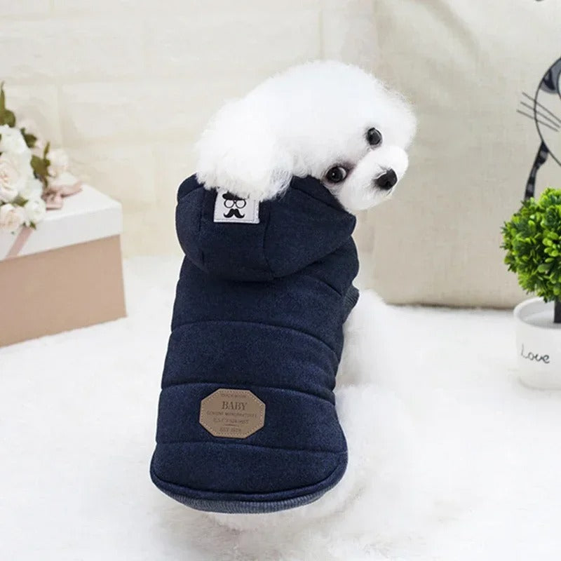 ThickCozy™ High-Quality Winter Jacket for Dogs - Cotton Hooded Coat
