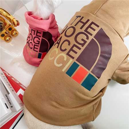 Pucci™ The Dog Face Winter Dog Hoodie - Luxury Warm Coat