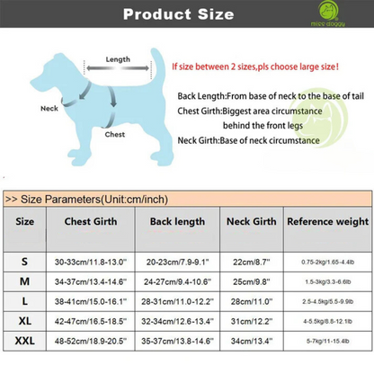 Shih Tzu Winter Dog Jumpsuit Deluxe