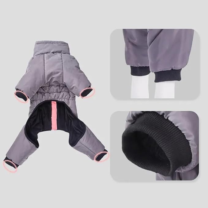 Warm Winter Waterproof Dog Jumpsuit