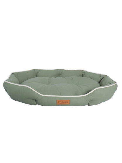 PawsomeNest™ All-Season Dog Bed - Spacious, Elastic Sofa Cushion, Cozy Warmth for Winter