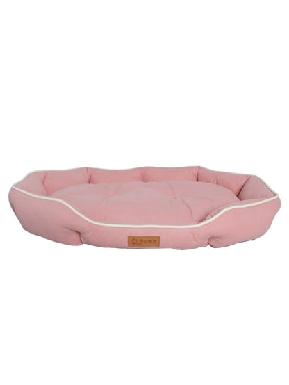 PawsomeNest™ All-Season Dog Bed - Spacious, Elastic Sofa Cushion, Cozy Warmth for Winter