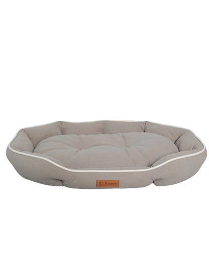 PawsomeNest™ All-Season Dog Bed - Spacious, Elastic Sofa Cushion, Cozy Warmth for Winter